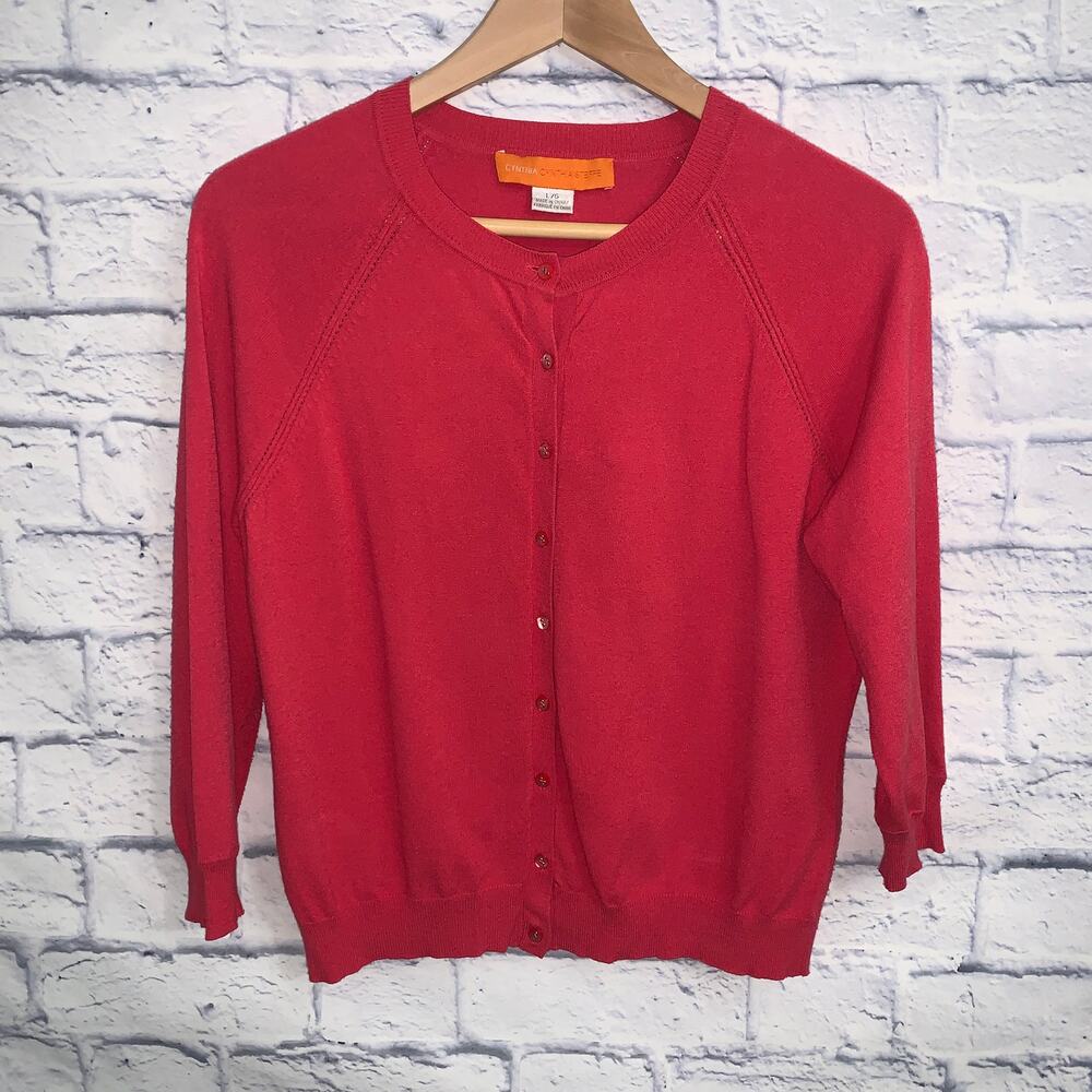 Cynthia Coral Cardigan